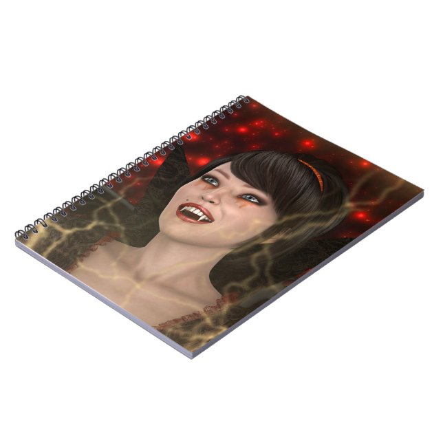 Beautiful Witch Notebook (Left Side)