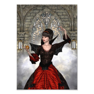 Beautiful Witch Photo Print