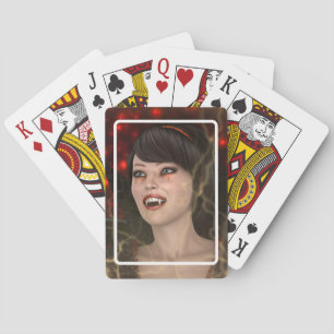 Beautiful Witch Poker Cards