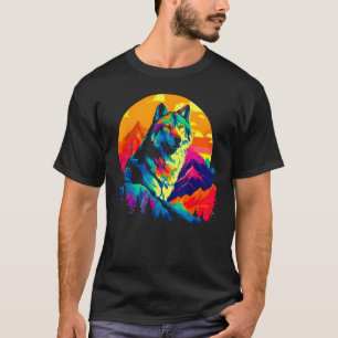 Beautiful Wolf Art T-Shirt