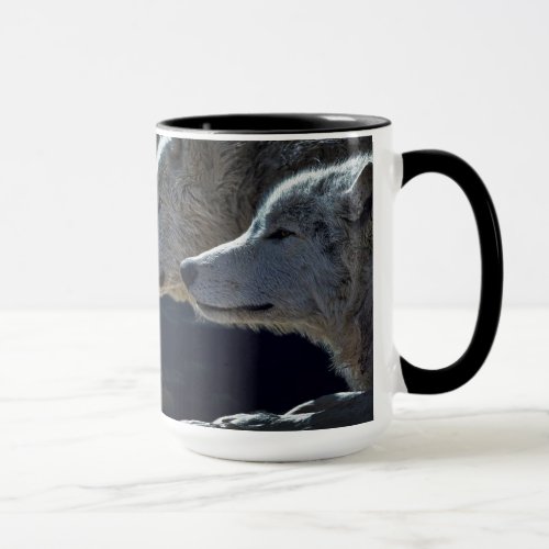 Beautiful wolf coffee mug mug