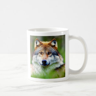 Beautiful Wolf head Painting  Coffee Mug