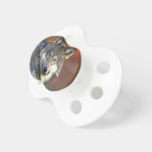 Beautiful Wolf Pacifier (Front Right)