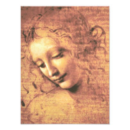 Beautiful Woman by Leonardo da Vinci Photo Print