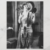 Beautiful Woman Flapper Dress 1920s (Front)