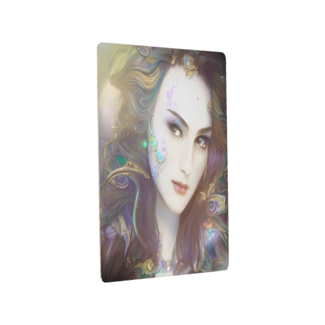 Beautiful Woman Metal Print (3/4)