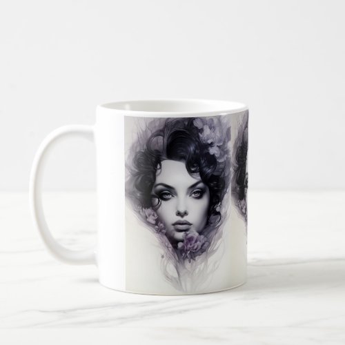 Beautiful Woman portrait Coffee Mug