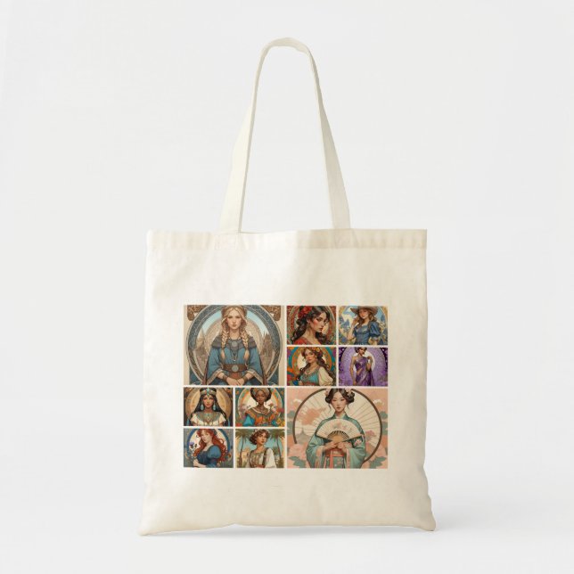 Beautiful Women of the World Tote Bag (Front)