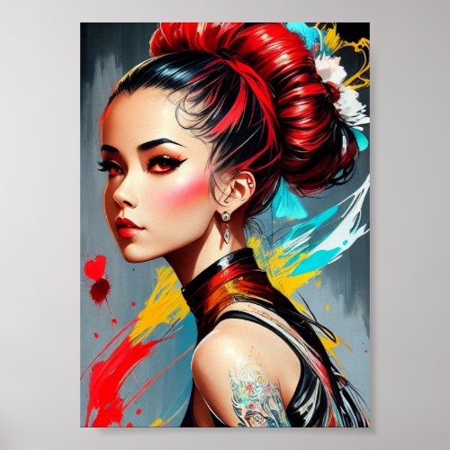 Beautiful Women Portrait Poster