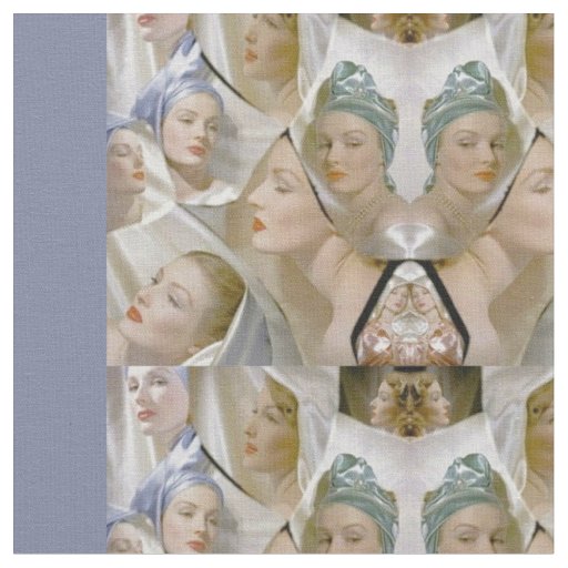 beautiful women print fabric