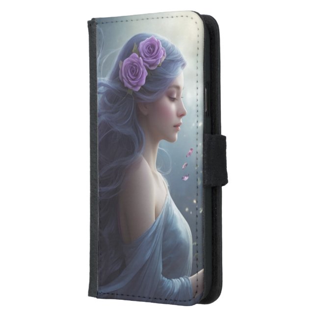 beautiful women samsung galaxy wallet case (Left)