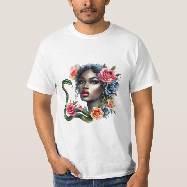 beautiful women T-Shirt (Front)