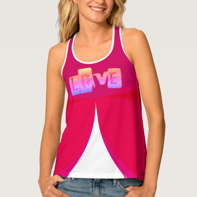 Beautiful Women's Tank Top (Front)