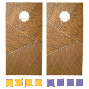 Beautiful Wood Design  Cornhole Set