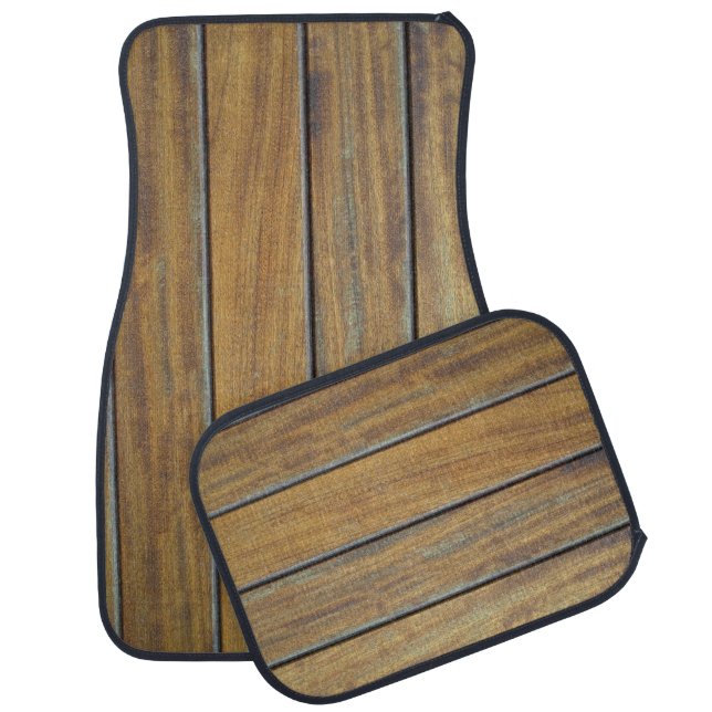 Beautiful Wood Design | Zazzle_Growshop. Car Floor Mat (Set)