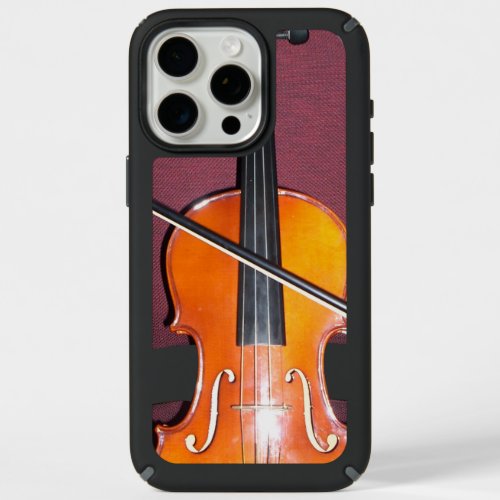 Beautiful Wooden Violin Sound  iPhone 15 Pro Max Case