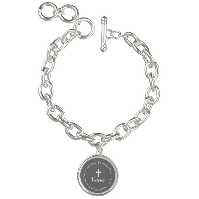 Beautiful words affirmation for woman of faith bracelet (Product)