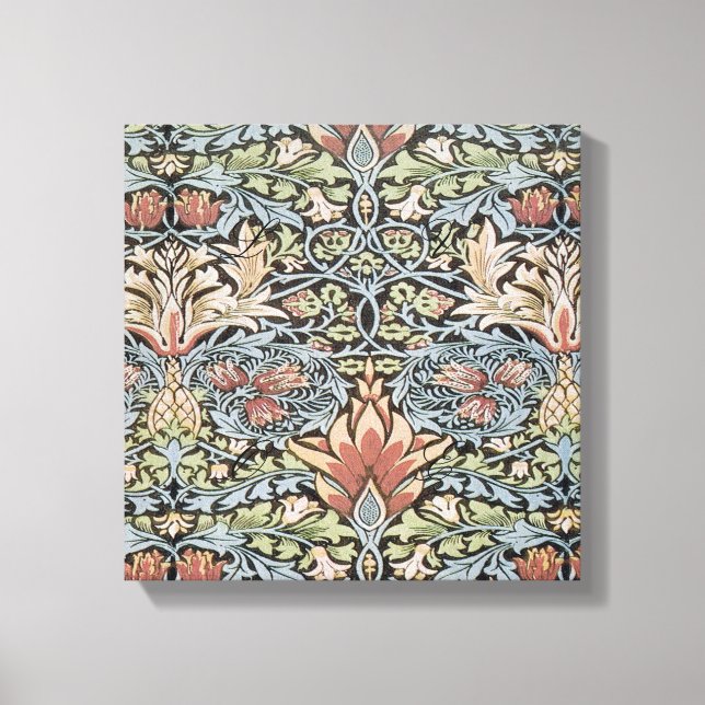 Beautiful work of William Morris,Art Nouveau,Beaut Canvas Print (Front)