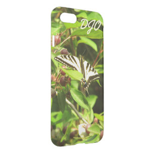 Beautiful Yellow Black Butterfly Crabapple Tree iPhone SE/8/7 Case