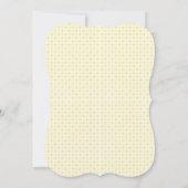 Beautiful Yellow Circles on White Background (Back)