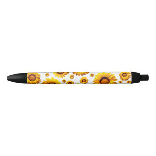Beautiful yellow flowers pen