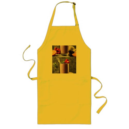 Beautiful yellow  long apron