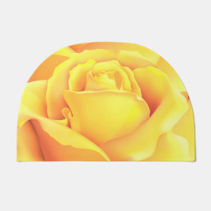 Beautiful Yellow Rose Doormat