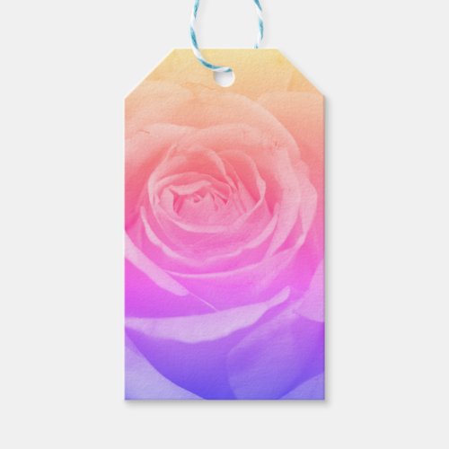Beautiful Yellow Rose Photography Gift Tags