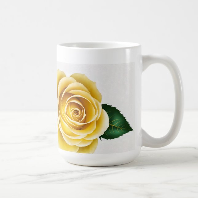 Beautiful Yellow Roses  Coffee Mug (Right)