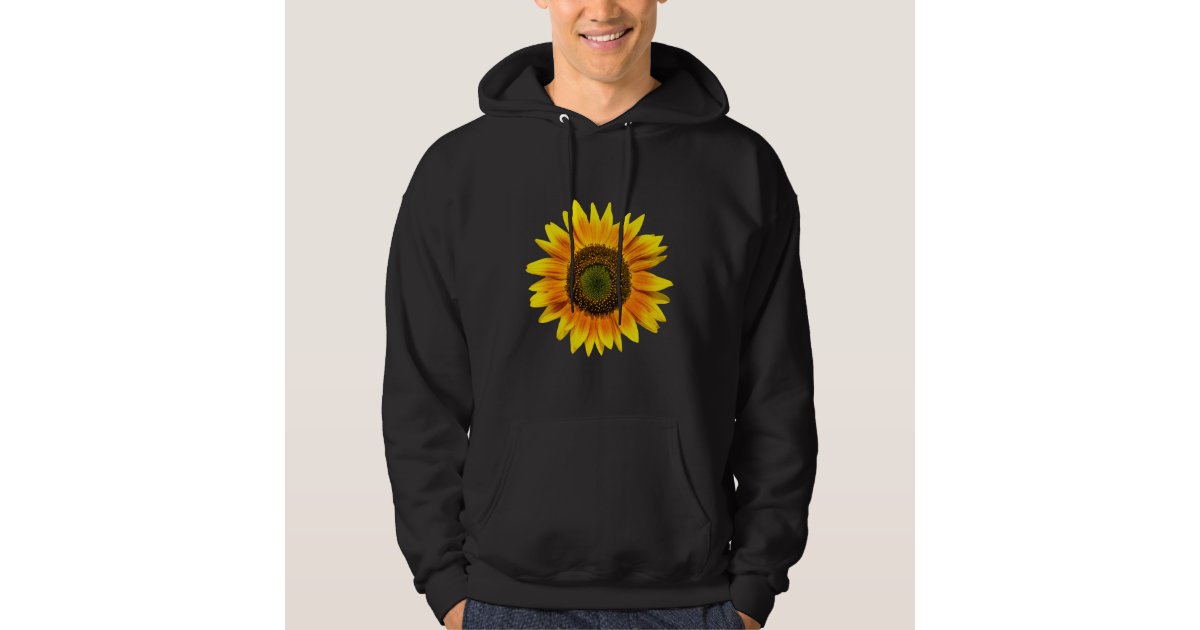 Beautiful yellow sunflower hoodie | Zazzle