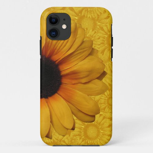 Beautiful Yellow Sunflowers iPhone 11 Case
