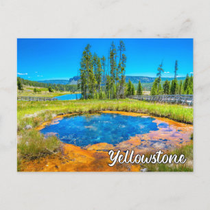 Beautiful Yellowstone National Park, United States Postcard
