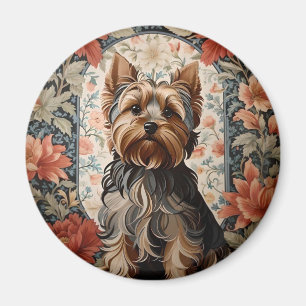 Beautiful Yorkie   Yorkshire Terrier Portrait Magnet