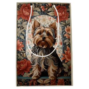 Beautiful Yorkie Yorkshire Terrier Portrait Medium Gift Bag