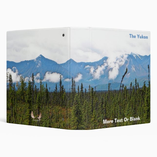 Beautiful Yukon 3 Ring Binder (Background)