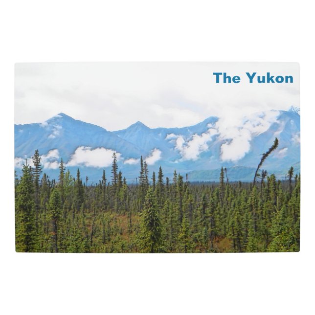 Beautiful Yukon Metal Print (Front)