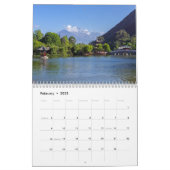 Beautiful Yunnan, China Calendar (Feb 2025)