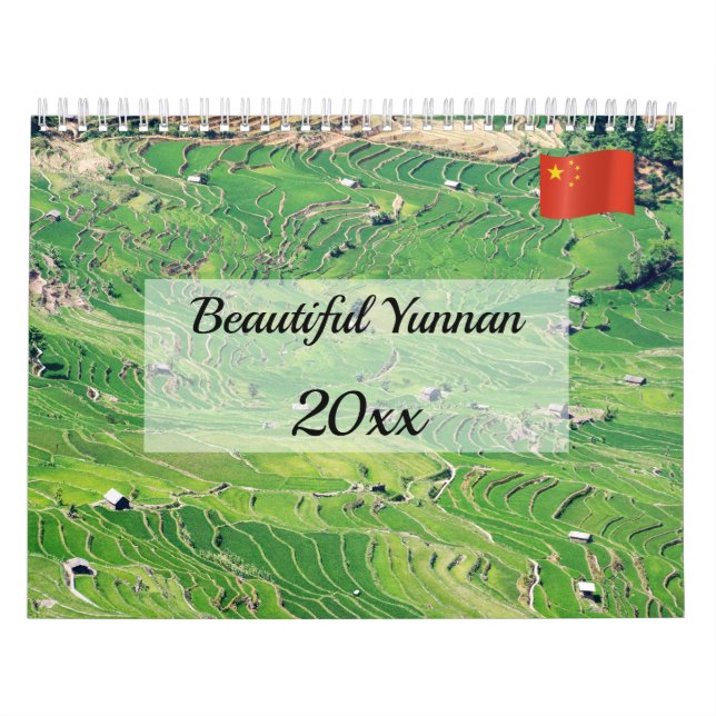 Beautiful Yunnan, China Calendar (Cover)