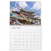Beautiful Yunnan, China Calendar (Jan 2025)