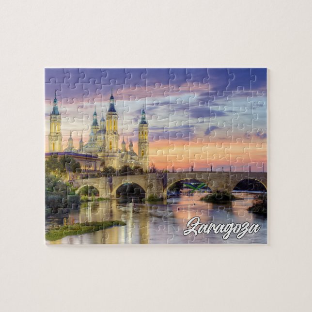 Beautiful Zaragoza, Spain Jigsaw Puzzle (Horizontal)