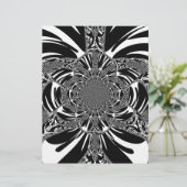 Beautiful Zebra Animal Print Kaleidoscope vector (Standing Front)