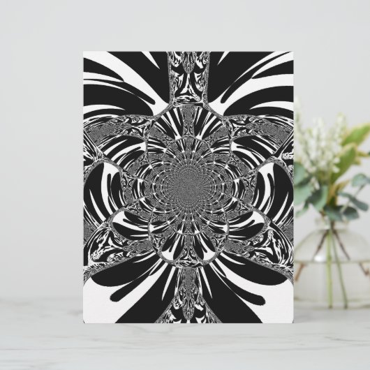 Beautiful Zebra Animal Print Kaleidoscope vector  (Standing Front)