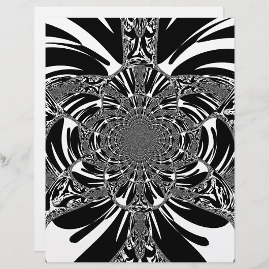 Beautiful Zebra Animal Print Kaleidoscope vector (Front/Back)