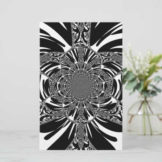 Beautiful Zebra Animal Print Kaleidoscope vector  (Standing Front)