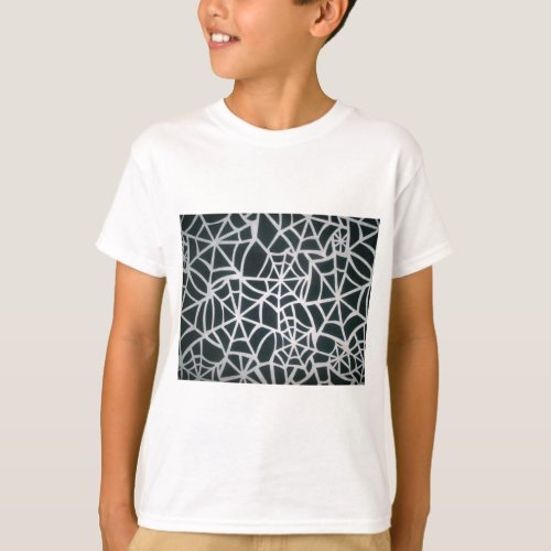 Beautiful Zebra Web of Black and White StripesJPG T_Shirt