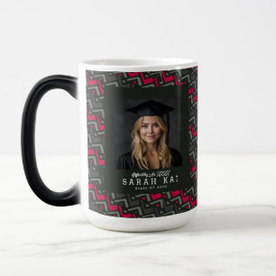 Beautiful Zigzag Pattern Mom Graduation Gift Color Morph Mug