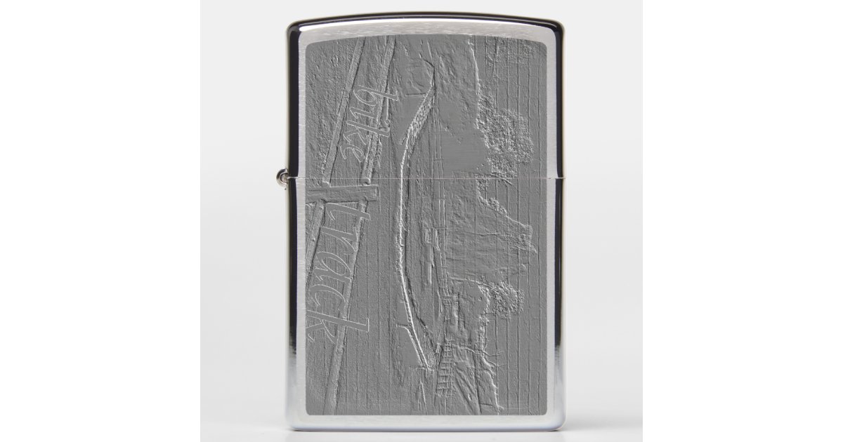 Beautiful Zippo Lighter Bike Track Zazzle