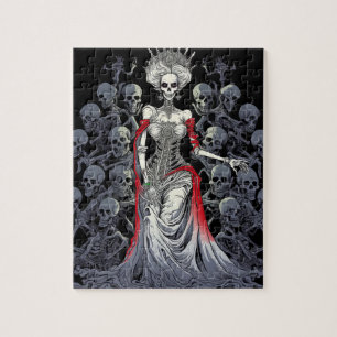 Beautiful Zombie Queen Jigsaw Puzzle