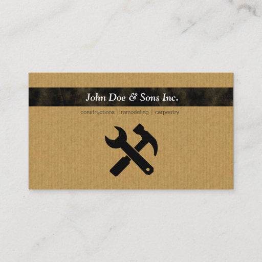 Customizable Beautifull Constructions  icon Business Card
