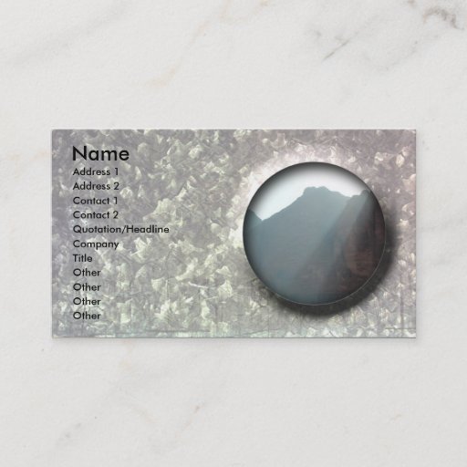 Customizable Beautifull customizable business card galvanize